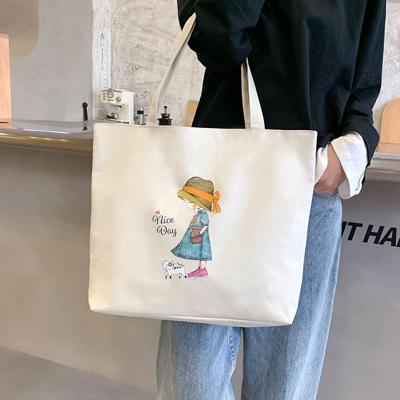 Women's Canvas / Student Tote One Piece