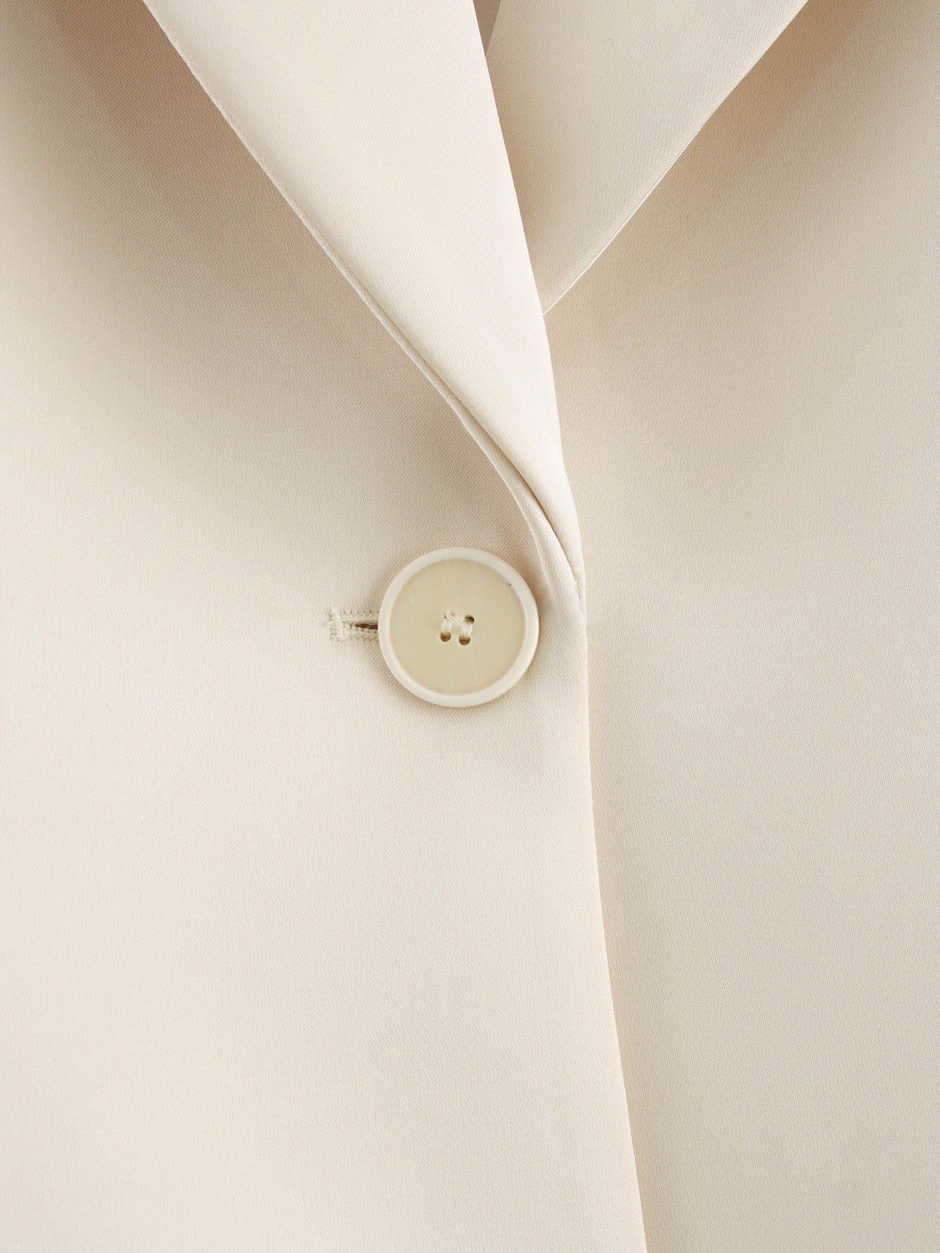 Stylish Simple Versatile Silk Satin Textured Suit Long Sleeve Jacket