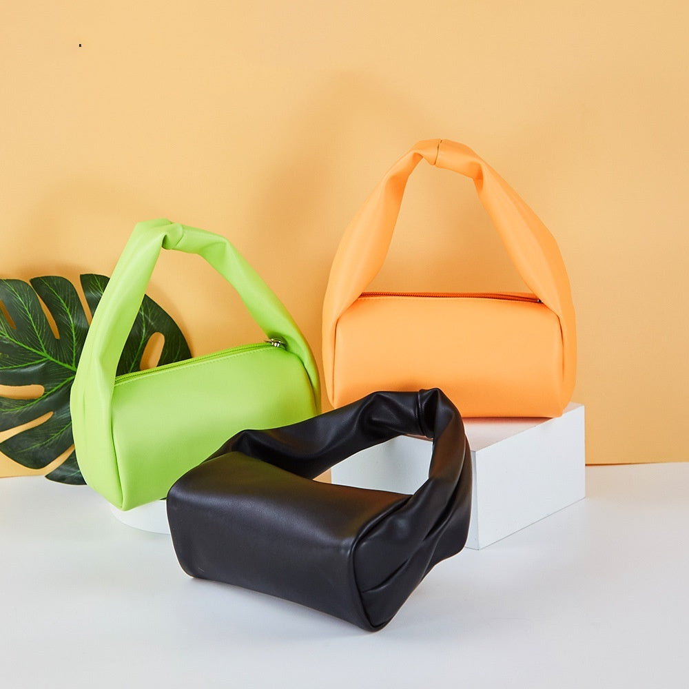 Women's Fashion Bags Mini Candy Color Storage Portable Cosmetic Bag