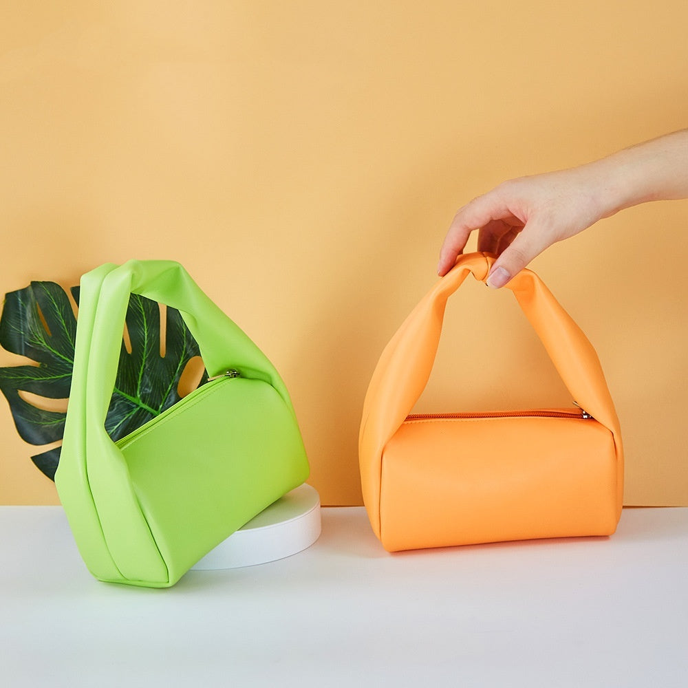 Women's Fashion Bags Mini Candy Color Storage Portable Cosmetic Bag