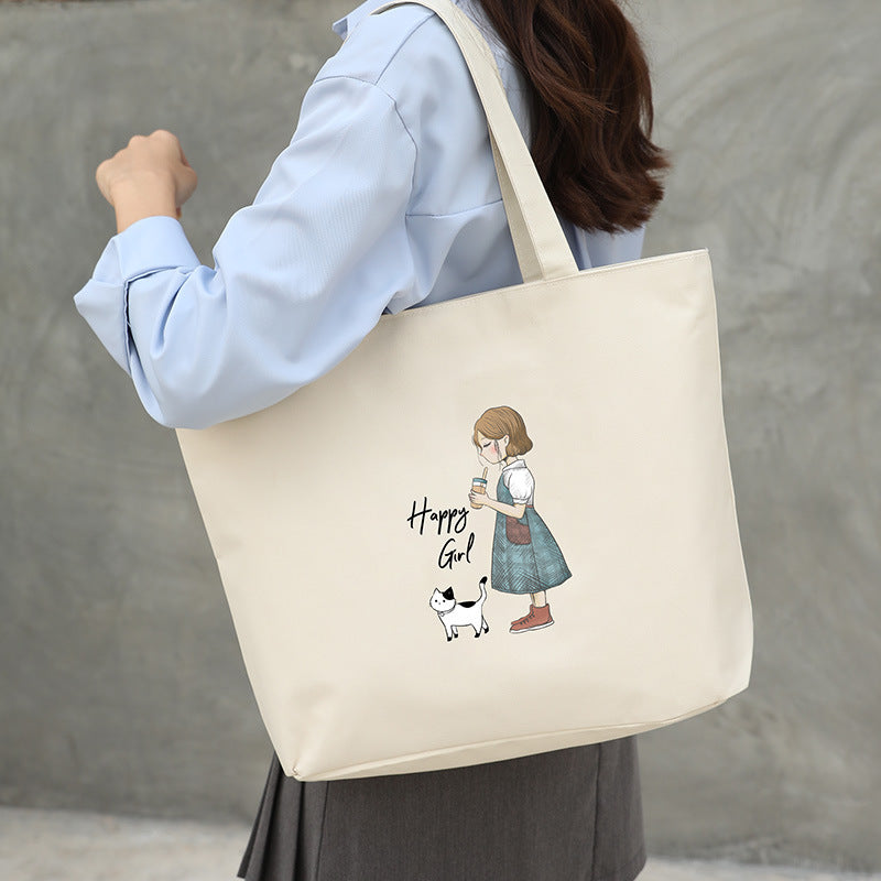 Women's Canvas / Student Tote One Piece
