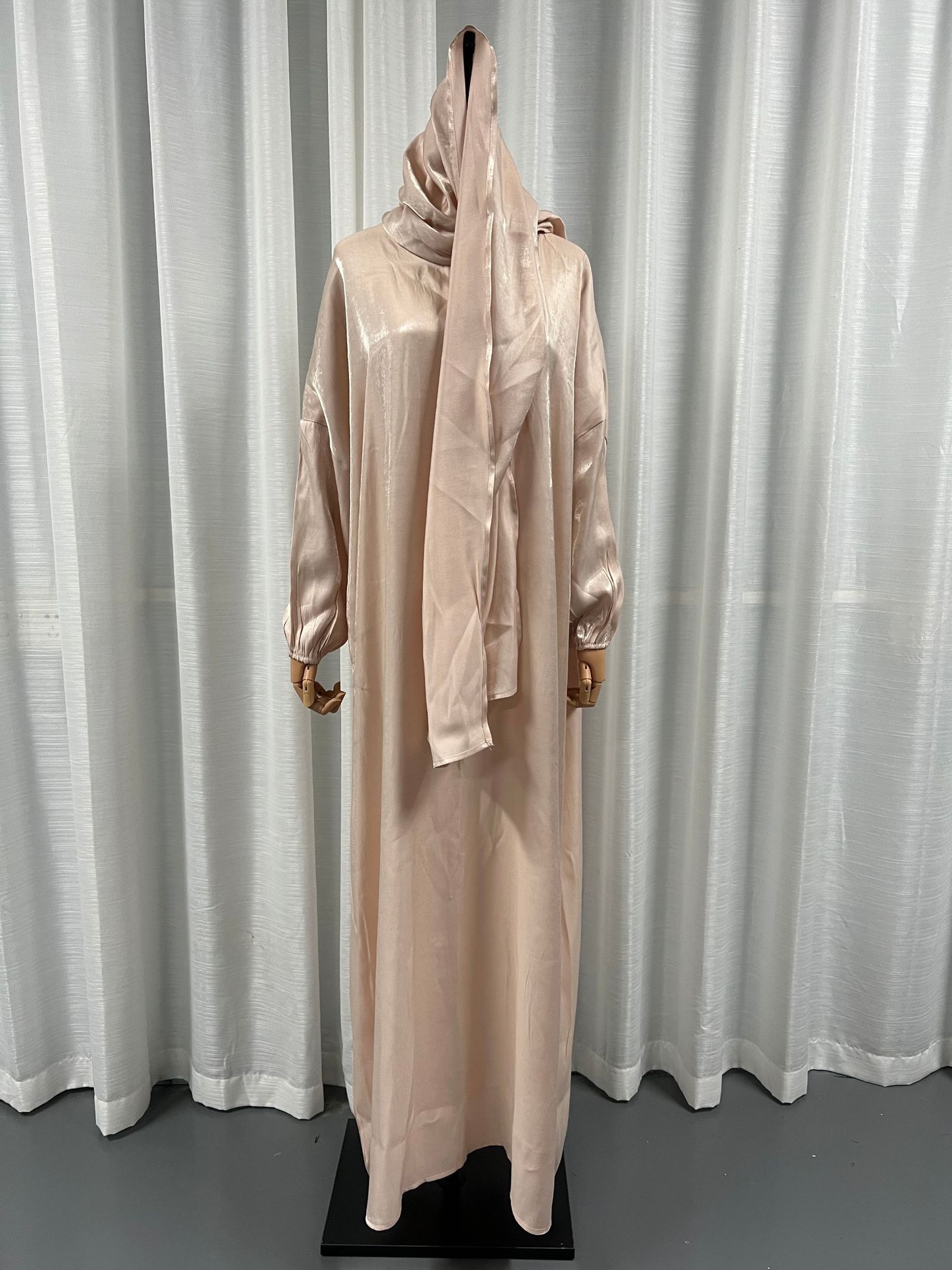 Abaya & Hijab Set Women's Clothing With Headscarf