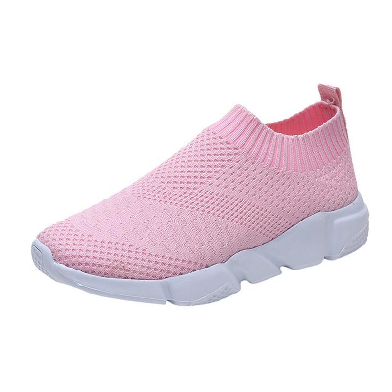 Woman Footwear Sport Athletic Unisex Breathable Mesh Female Sneakers