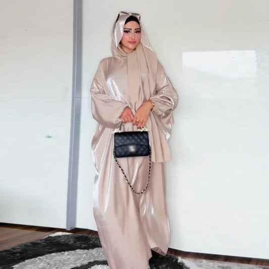 Abaya & Hijab Set Women's Clothing With Headscarf