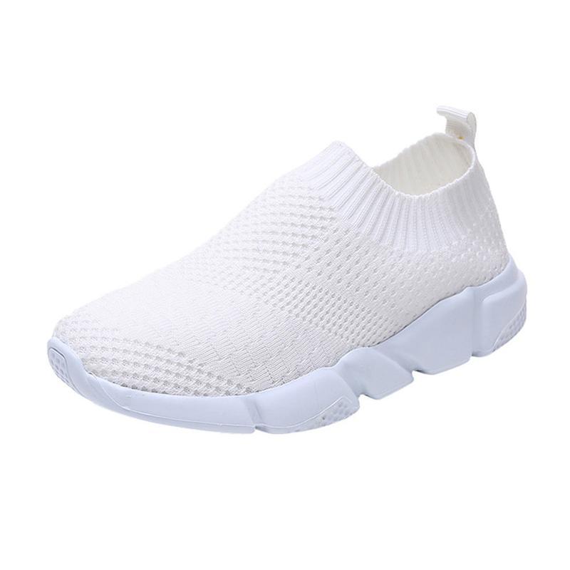 Woman Footwear Sport Athletic Unisex Breathable Mesh Female Sneakers