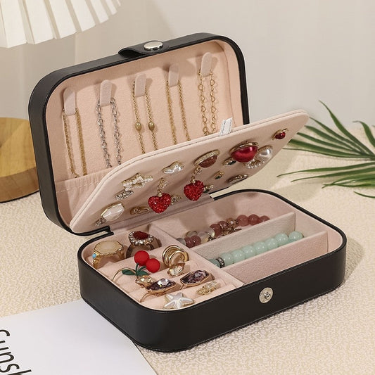 Finishing Necklace Ring Ear Studs Earrings Jewelry Storage Box