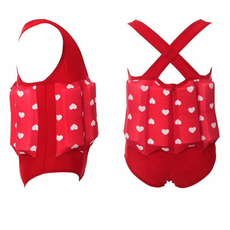 Swimsuit Children's Detachable Floating One-piece Training Floating Swimsuit