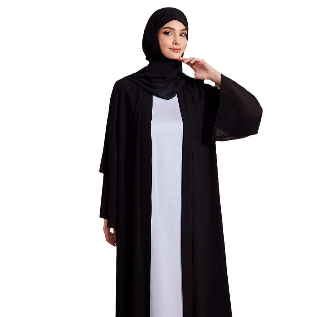 Abaya Dress Breathable Women's Cardigan Robe